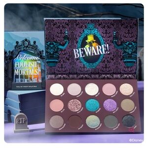 Colourpop Welcome Foolish Mortals Haunted Mansion Eyeshadow Palette - NIB!